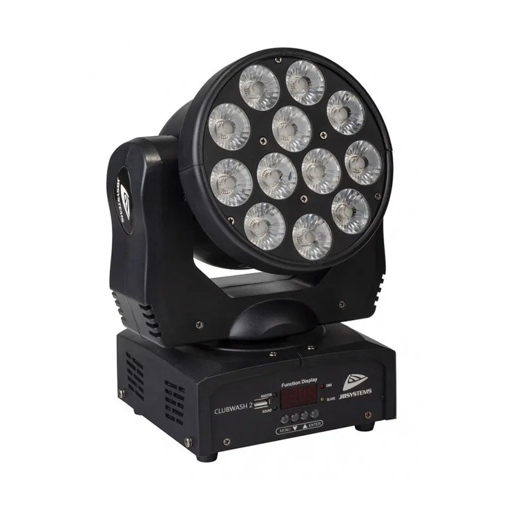 12x12W LED Wash Moving Rgbw Sahne Işığı - Geniş Açılı Boyama Robotu