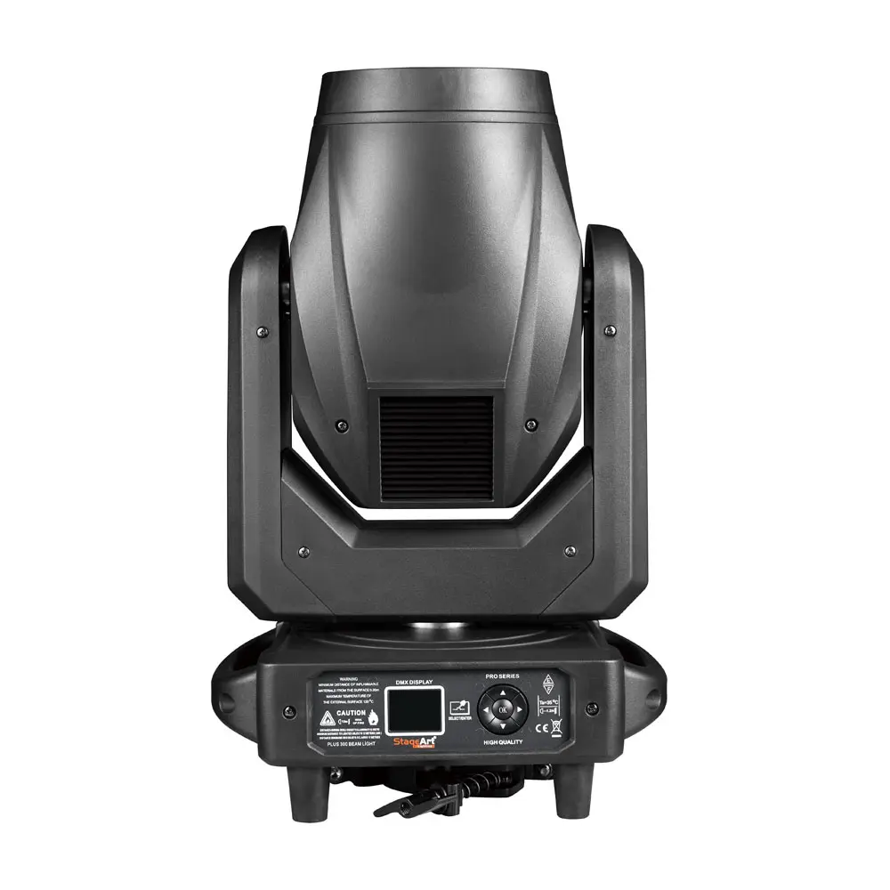 Plus 300 Beam Light beam moving head sahne ve DJ ışık sistemi ön panel